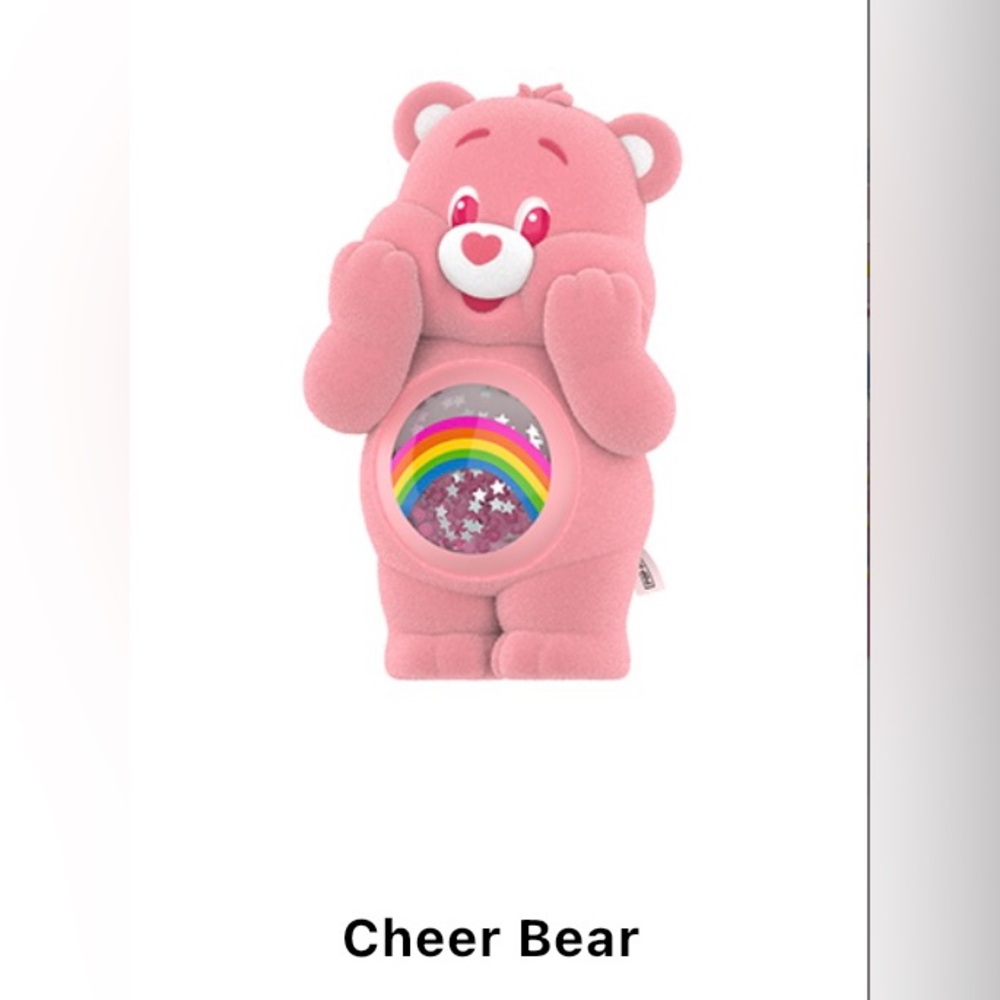 POP MART Care Bears Colorful Hugs Series Figures - Cheer Bear NIB